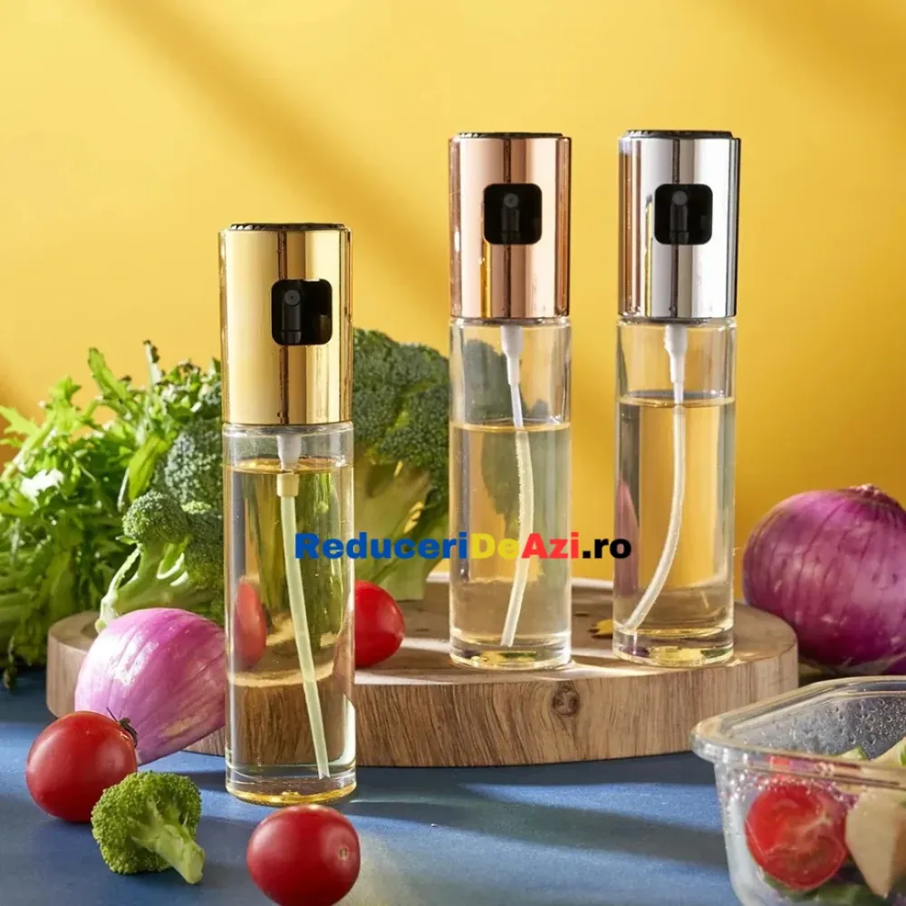 Spray pentru ulei si otet cu pulverizator, 100 ml