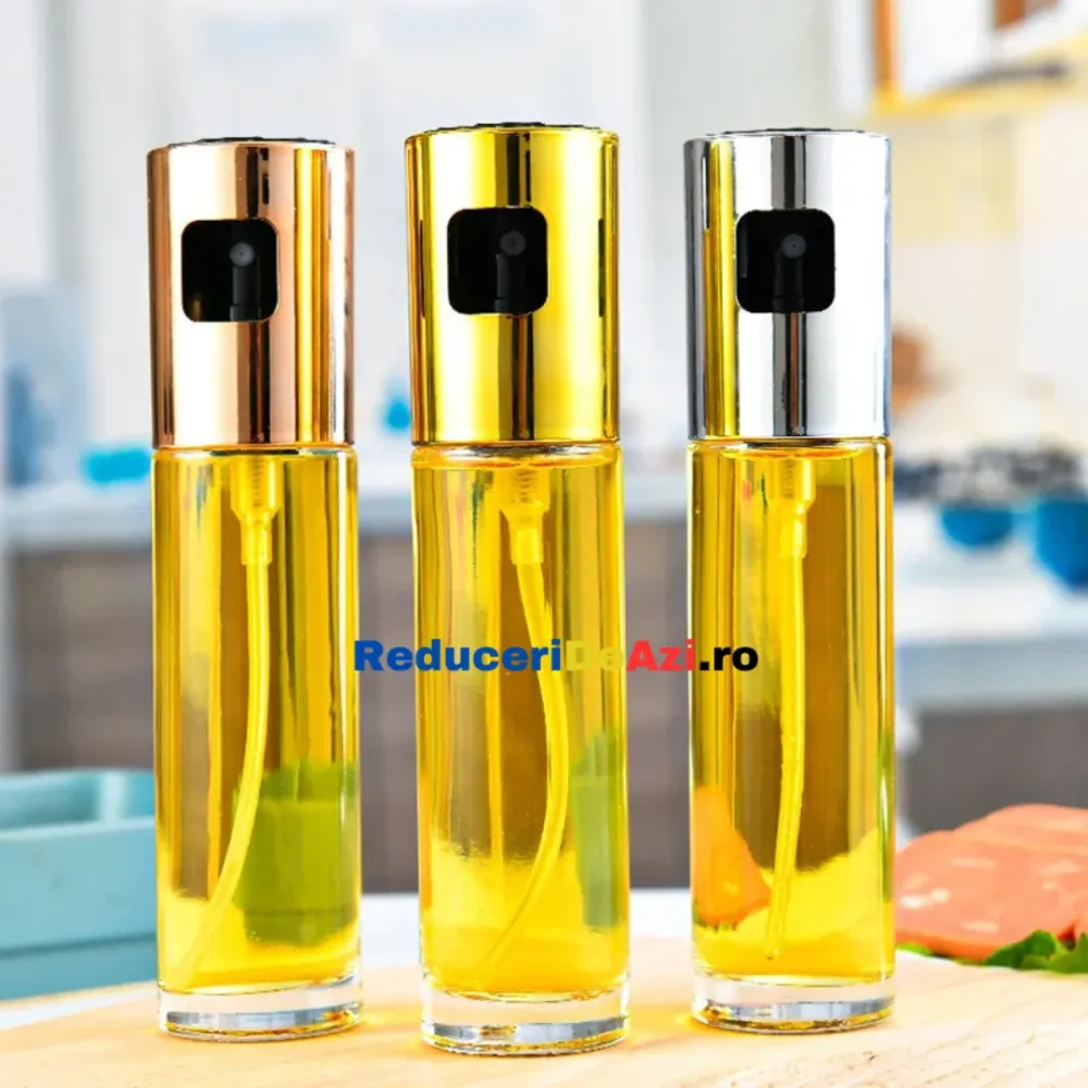 Spray pentru ulei si otet cu pulverizator, 100 ml