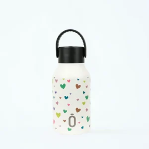 Sticla Termos Runbott Mii Confeti Corazones 350ml Nata Tapon Sport