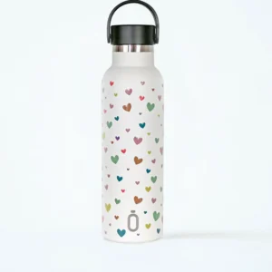 Sticla Termos Runbott Mii Confeti Corazones 600ml Nata