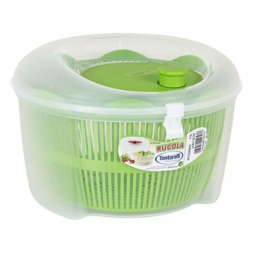 Storcător pentru salate Tontarelli 4,5 L Plastic (ø 24,5 x 16 cm)