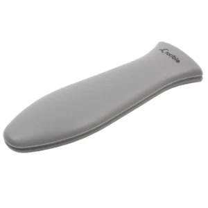 Suport din silicon pentru oale (gri mare) pentru tigăi din fontă