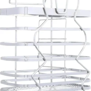 Suport tacamuri inox , model Iepuras , 18x15x8 cm