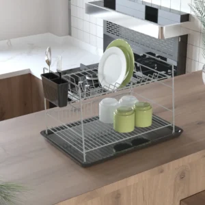 Suport de Vase, Asi Home SM009PG, Alb, Metal