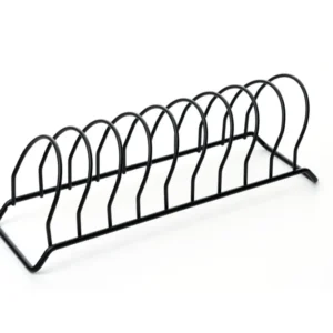 Suport vase SM016-B, negru, metal, 28x85x85 cm
