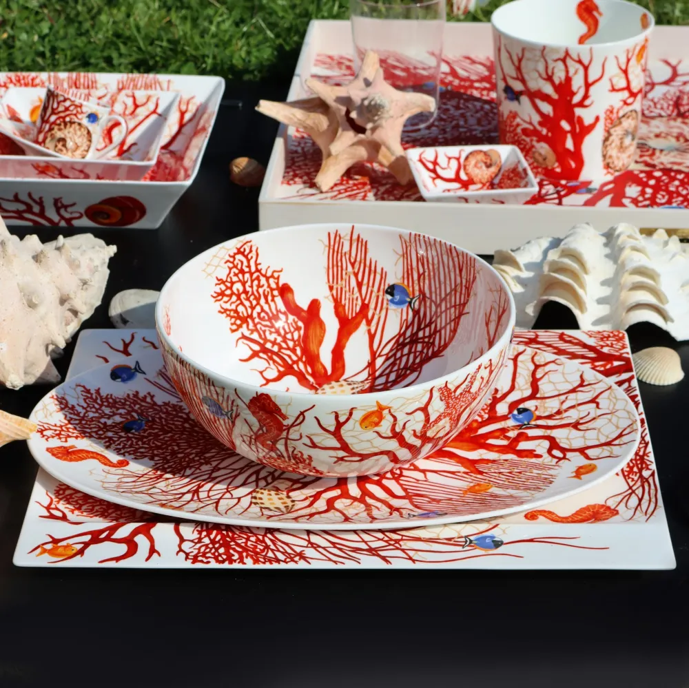 Taitù farfurie de servire Mare porțelan fin bone china 2-3-9