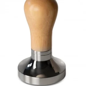 Tamper Eureka reglabil 58,3 mm cu mâner de stejar