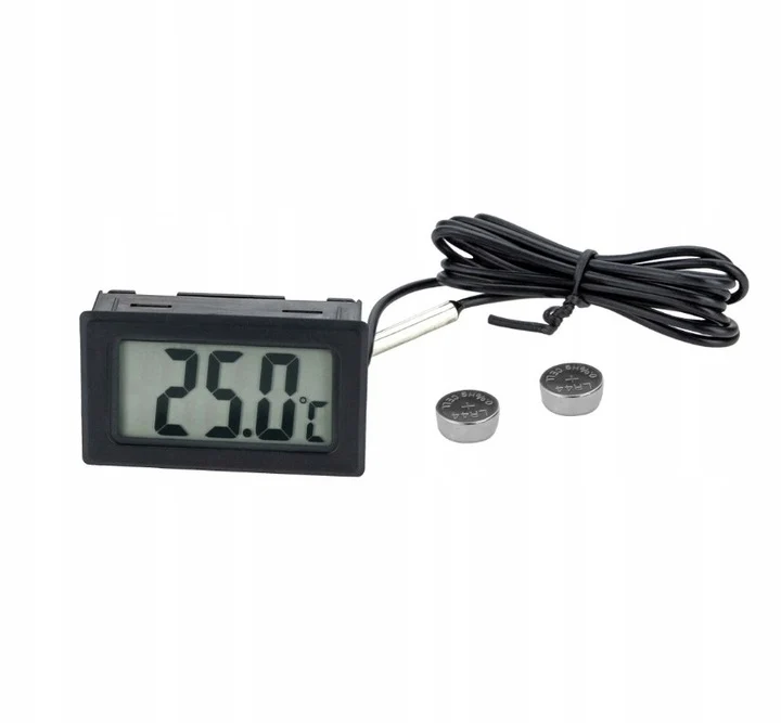 Termometru cu panou digital LCD cu sondă