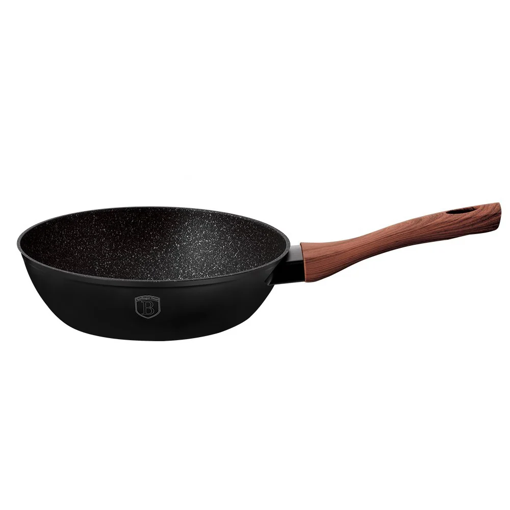 Tigaie adâncă cu capac Ø24 cm – Berlinger Haus BH 1718 Ebony Rosewood Collection