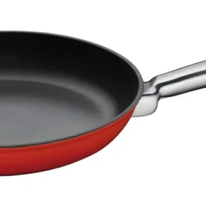 Tigaie din fonta, 24 cm, rosie, colectia Provence - KUCHENPROFI