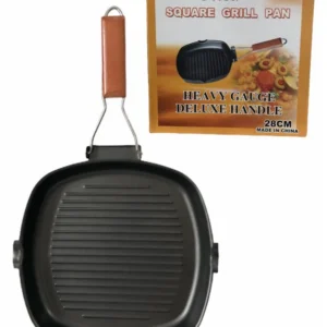 Tigaie Grill Non Stick, Metal, 28cm