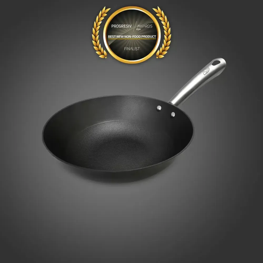 Tigaie wok din fonta tip fagure OTI, diametru 28cm 181652 / OTI 0013