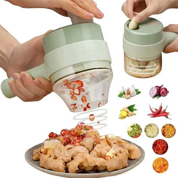 Tocator si maruntitor electric pentru alimente si legume 4 1