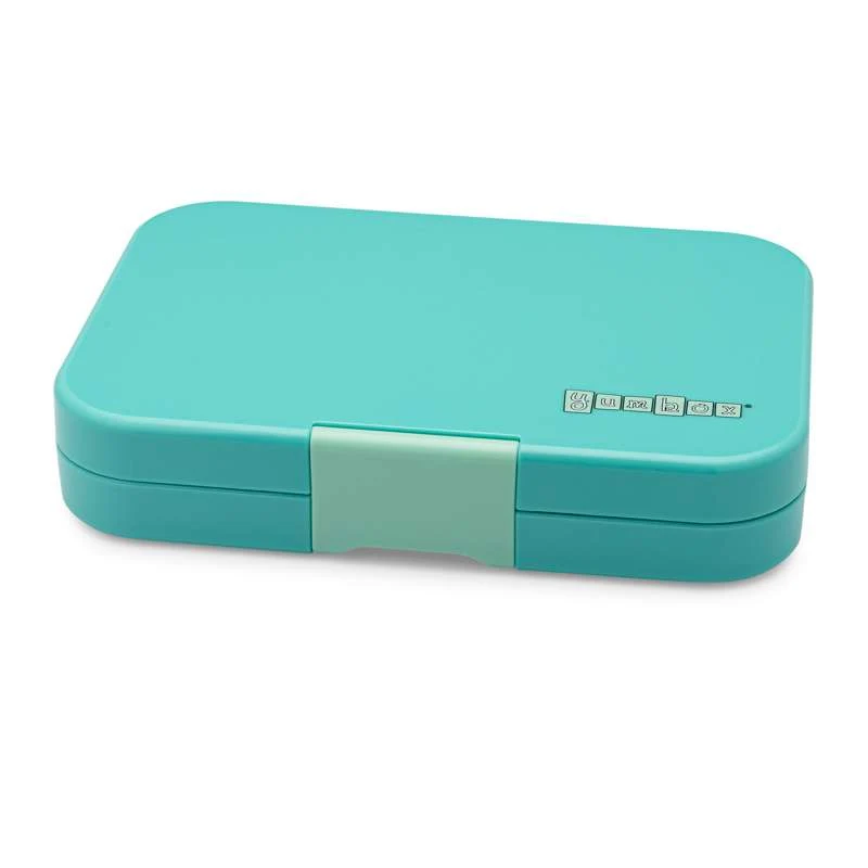 Yumbox Cutie pentru mâncare fără tavă - Tapas XL - pentru 4 sau 5 compartimente - Antibes Blue