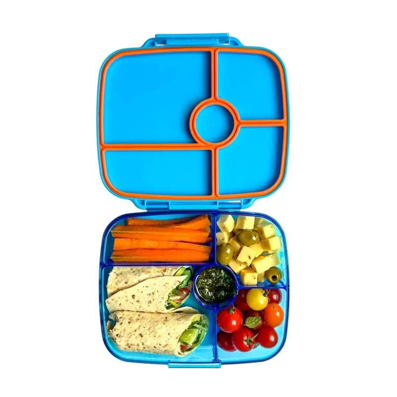 Yumbox Cutie pentru prânz - Go - 5 compartimente - Miami Blue