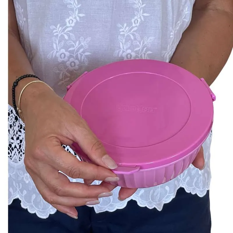 Yumbox Cutie pentru prânz - Poke Love Bowl - 4 compartimente - Roz Guava