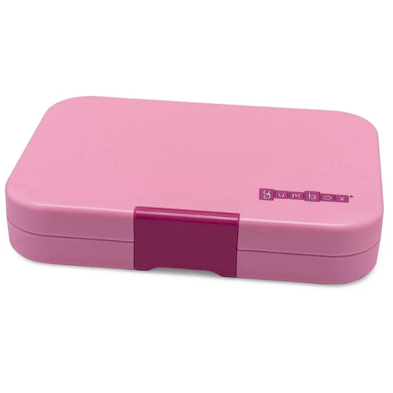 Yumbox Cutie pentru prânz - Tapas XL - 4 compartimente - Capri Pink/Rainbow