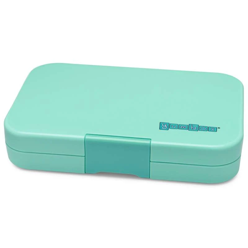 Yumbox Cutie pentru prânz fără tavă de inserție - Tapas XL - pentru 4 sau 5 compartimente - Bali Aqua