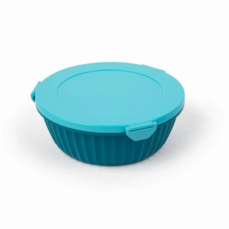 Yumbox Cutie de prânz - Poke Love Bowl - 4 compartimente - Lagoon Blue