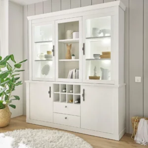 Bufet RAVENNA stil romantic manere metalice inaltime 207 cm