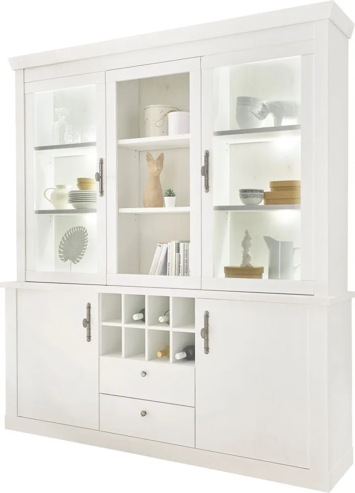 Bufet RAVENNA stil romantic manere metalice inaltime 207 cm