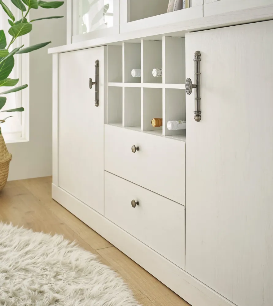 Bufet RAVENNA stil romantic manere metalice inaltime 207 cm