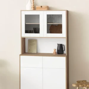 Bufet Scandi cu 2 sertare si 4 usi, 84 cm latime