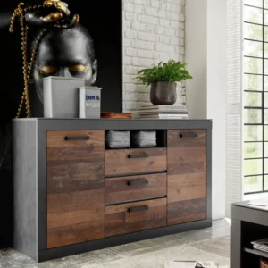 Comodă »BROOKLYN«, cu aspect industrial, 153 cm latime