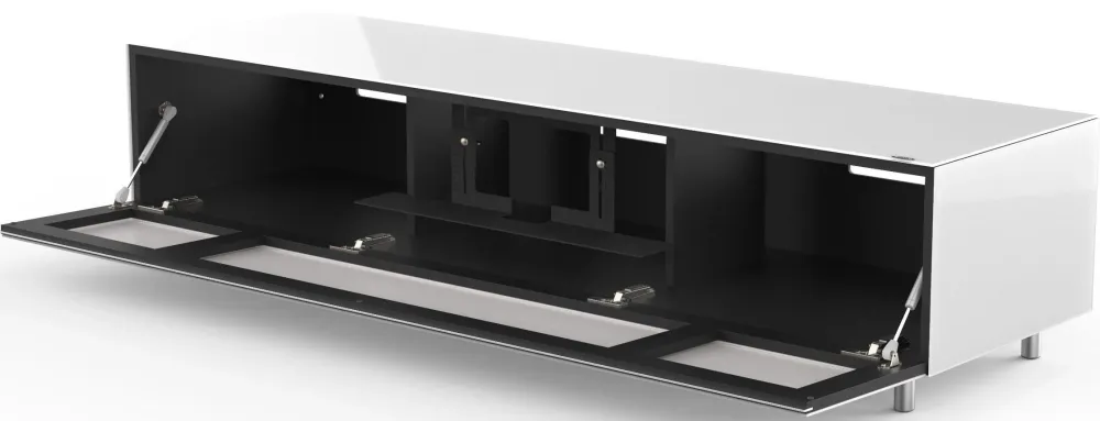 Comodă TV SPECTRAL cu raft pentru soundbar, 165 cm latime