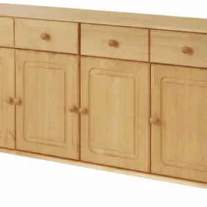 Comoda »Mette« din lemn natur de pin, 156 cm latime