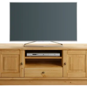 Comoda TV Soeren, lemn natur, latime 131 cm