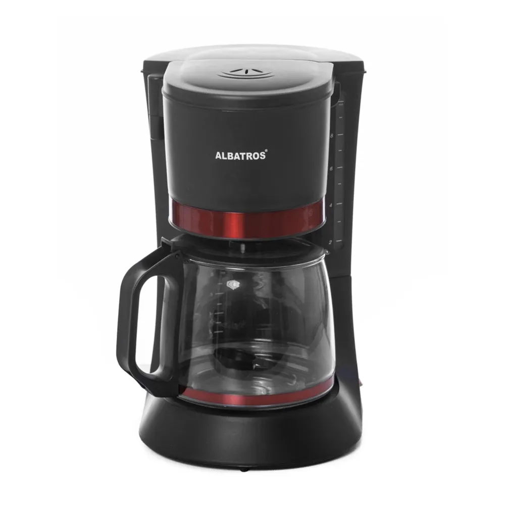 Cafetiera Albatros DELICIA | 680W, 1.2L, Negru