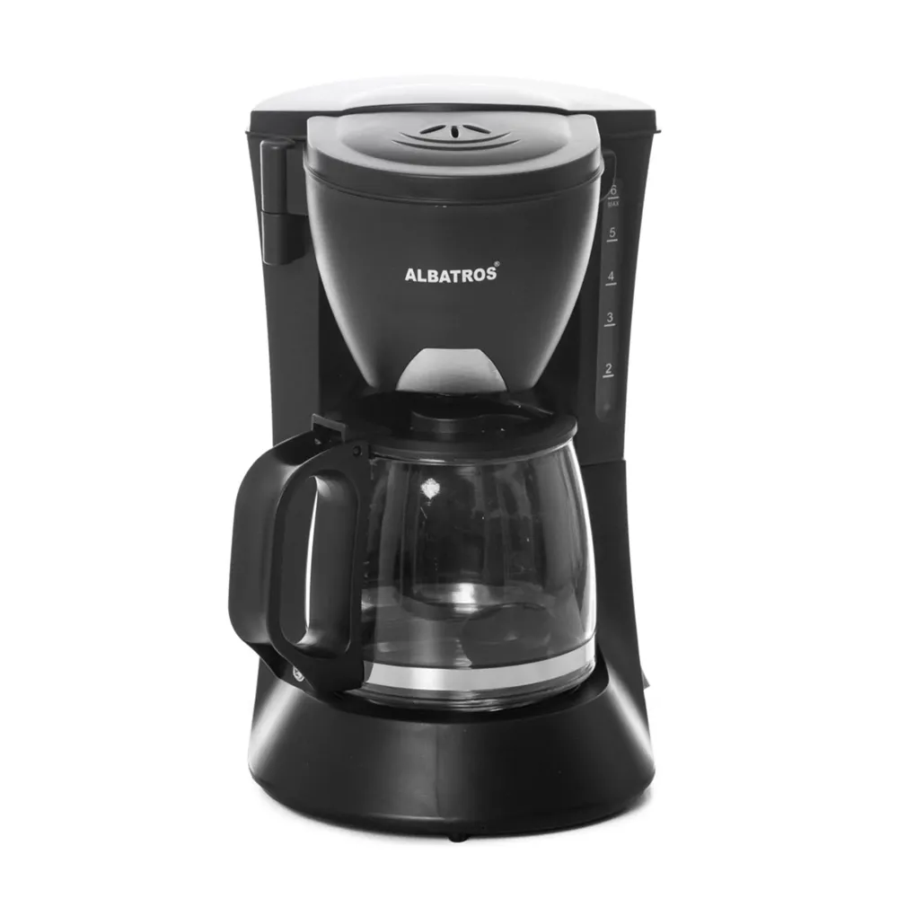Cafetiera Albatros VERONA BLACK | 600W, 0.6L, Negru