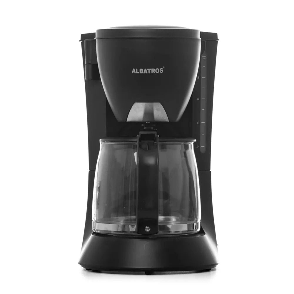 Cafetiera Albatros VERONA BLACK 2 | 680W, 1.2L, Negru