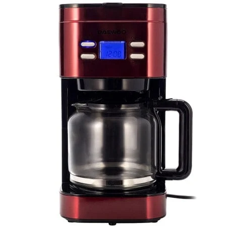 Cafetiera Daewoo DCM1000R | 1000W, 1.5L, Rosu