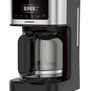 Cafetiera Digitala Heinner HCM-DD900BKSS | 900W, Display Digital, 1.5L, Negru