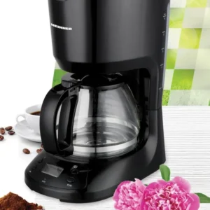 Cafetiera Heinner HCM-D750GCBK | Digitala, 750W, 1.5L, Negru