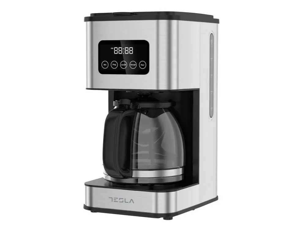 Cafetiera Tesla CMF201BX | 900W, 1.5L, Inox