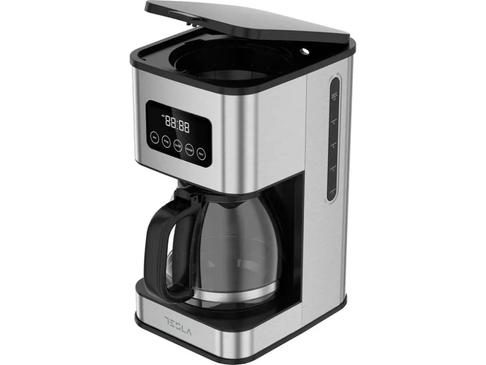 Cafetiera Tesla CMF201BX | 900W, 1.5L, Inox