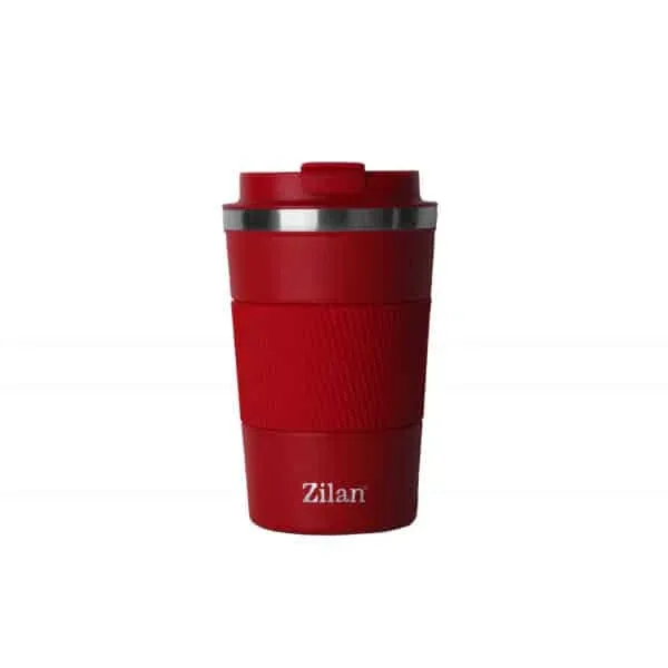 Cana de cafea, termos, interior din inox, capacitate 510ml ZILAN, rosu / ZLN 9924