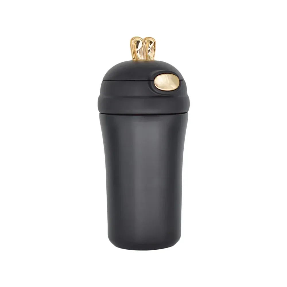 Cana termos, 400ml, din inox, Naimeed D5049, Negru