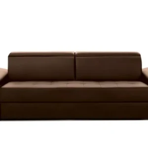 Canapea Extensibilă 3 locuri TRENDY, cu tetiere reglabile, 250x95x105 cm, Espresso - Outlet