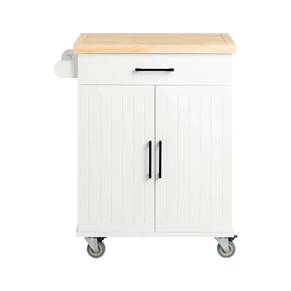 SoBuy Cărucior pentru lemn Hevea 74,5x45,5x91cm FKW119-WN