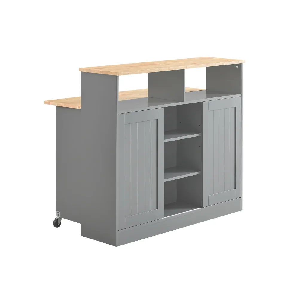 SoBuy Bufetă cu roți 110x68x97cm FSB36-HG