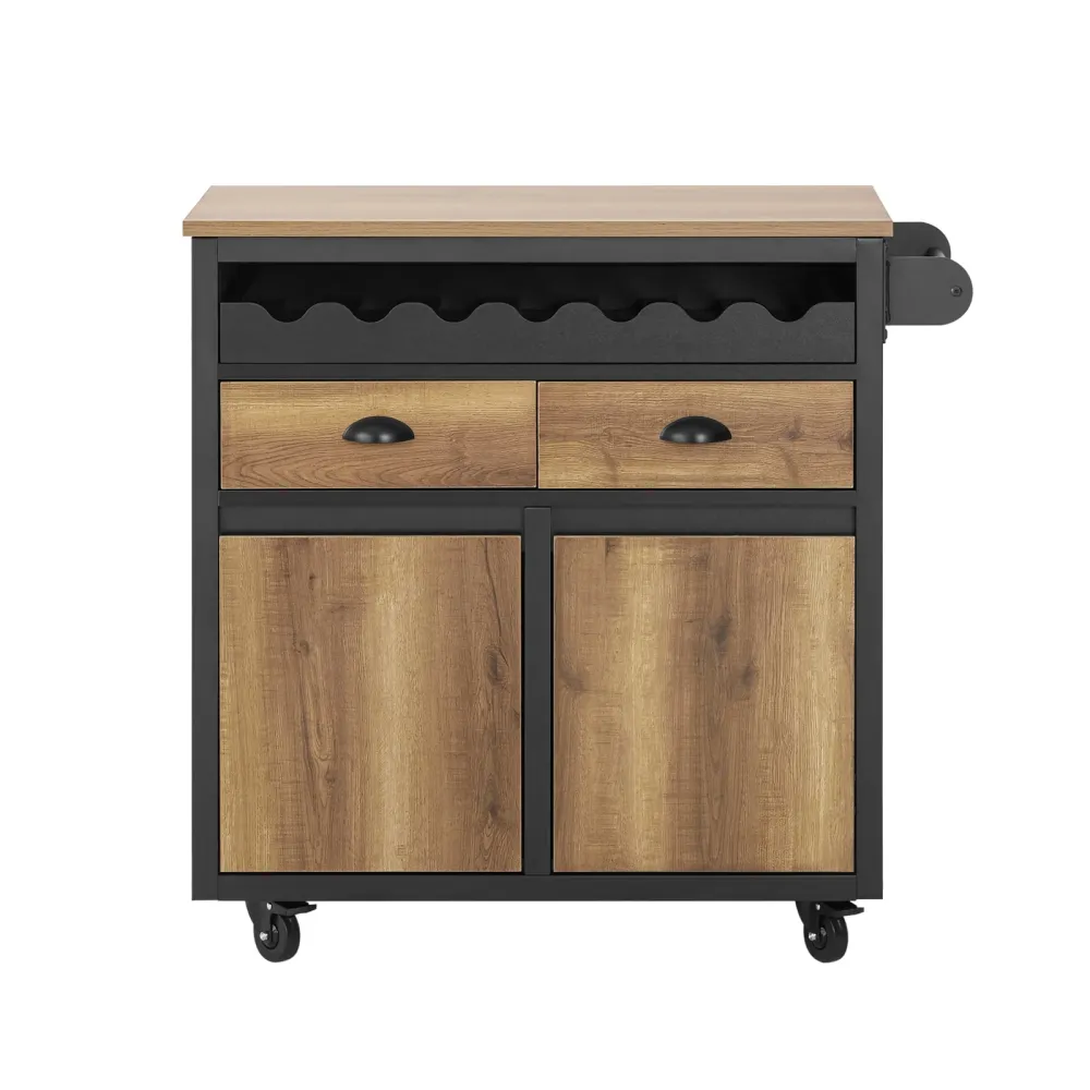 SoBuy Cărucior 89x40x87cm FKW122-SCH