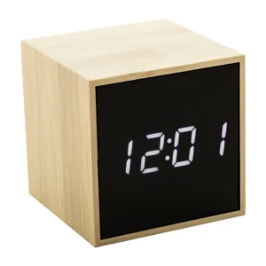 Ceas din bambus, cu alarma | AP810461