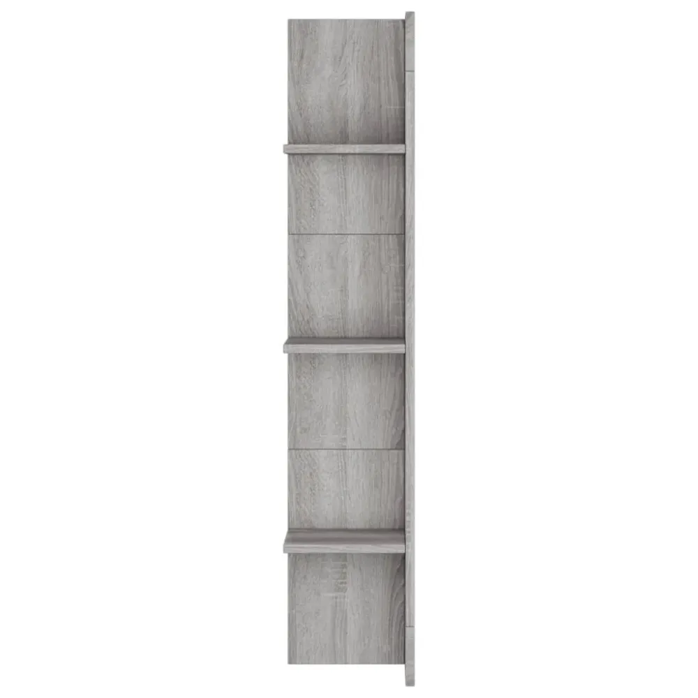 Comodă TV, gri sonoma, 152x22x113 cm, lemn prelucrat