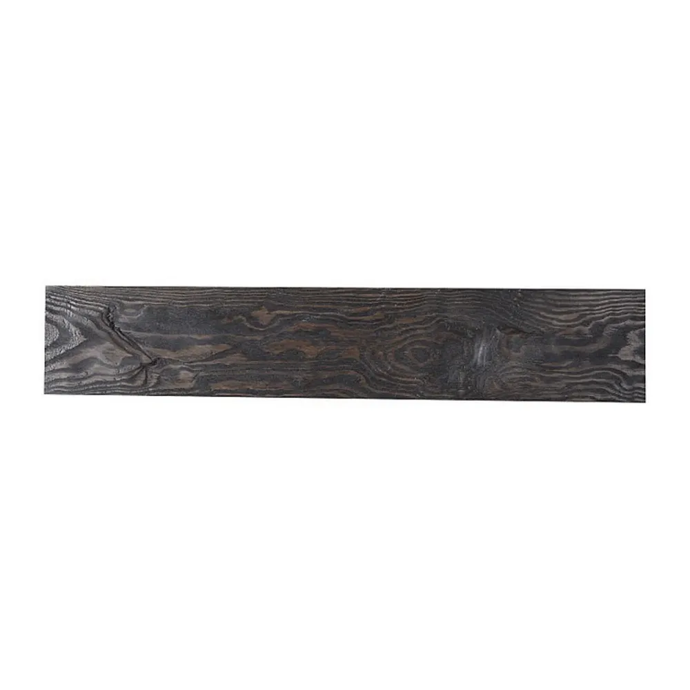 Comoda INDIANAPOLIS I6, frasin inchis, PAL laminat, cu 2 sertare, 2 usi si iluminare led, 76x42x127 cm