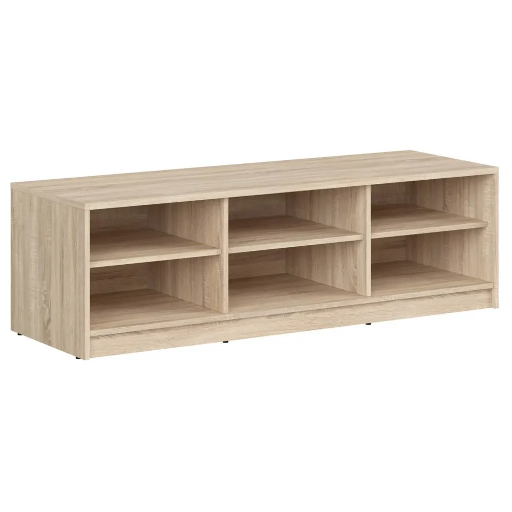Comoda TV NEPO PLUS, stejar sonoma, PAL laminat, 139x47x43 cm