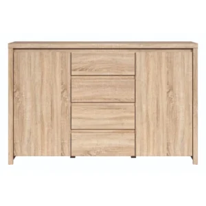 Comoda TV stejar sonoma Kaspian, 143.5X40.5X92 CM